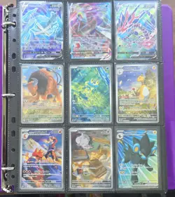 Pokemon Binder Collection 42 Pages Vintage To Modern EX Full Art AR SIR Holo... - Image 1