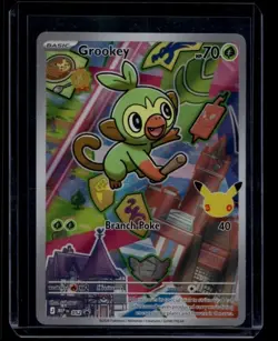 Pokemon TCG Grookey 052 First Partner Promo NM A - Image 1