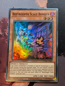 Beetrooper Scale Bomber - DAMA-EN086 Super Rare Yugioh - Image 1