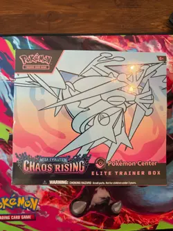 Pokemon Chaos Rising Pokemon Center Elite Trainer Box Pokemon Center ETB - Image 1