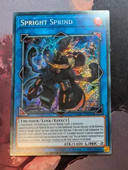 Yugioh Spright Sprind DABL-EN048 Secret Rare 1st Ed NM - Image 1