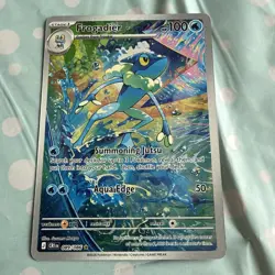 Frogadier Illustration RareME04: Chaos Rising 089/086 NM - Pokemon TCG - Image 1