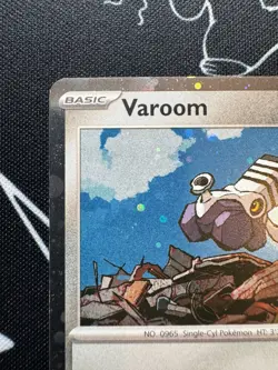 Varoom SVP 026 HD Swirl Pokemon TCG Scarlet & Violet Black Star Promo - Image 4