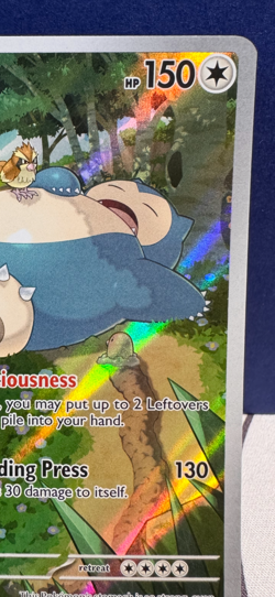 Snorlax 051 Holo Scarlet & Violet 151 Promo Pokemon Card w/ FREE SHIPPING !! - Image 3