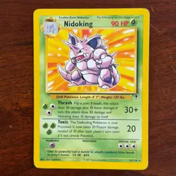 Nidoking 31/110 Non Holo Rare Legendary Collection Pokemon Card - Image 1