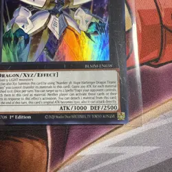 Yugioh! Number S38: Titanic Galaxy - BLMM-EN038 - Ultra Rare - 1st Edition Near - Image 5