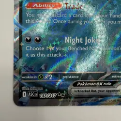 N's Zoroark ex 137/217 Pokemon ME: Ascended Heroes Double Rare Holo 2026 NM - Image 5