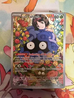 Erika's Tangela Illustration Rare Holo ME: Ascended Heroes 218/217 NM Pokemon - Image 1