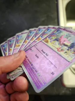 Pokemon Slowpoke 057/142 SCR. Reverse HOLO AND Non-Holo - Image 2