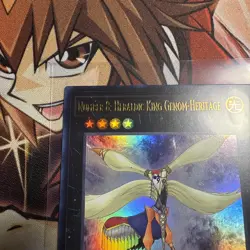 Yugioh! Number 8: Heraldic King Genom-Heritage - BLMM-EN152 - Ultra Rare - 1st E - Image 2