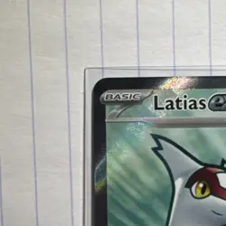 Pokemon Sv08: Surging Sparks LATIAS EX 220/191 ULTRA RARE FULL ART HOLO 210 HP - Image 2
