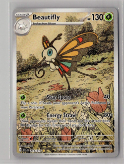 Beautifly 219/217 Illustration Rare Ascended Heroes Pokemon TCG NM - Image 1