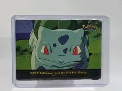 Pokemon Bulbasaur and the Hidden Village 1999 Topps EP10 - Image 1