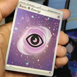 Hd mewtwo 🍥x6 swirls Basic Psychic Energy Holo Scarlet & Violet Pokemon TCG - Image 3