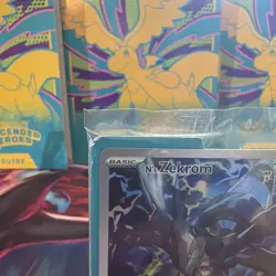 Pokemon TCG N’s Zekrom MEP 031 Black Star Promo Holo Ascended Heroes SEALED - Image 2