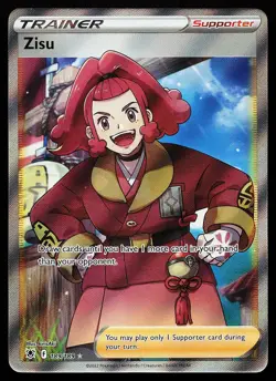 Zisu 189/189 Ultra Rare Astral Radiance Pokemon Card - Image 1