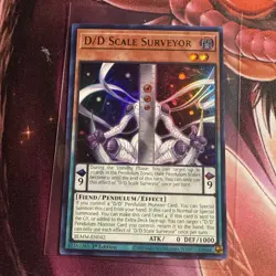 Yugioh! D/D Scale Surveyor - BLMM-EN042 - Ultra Rare - 1st Edition Near Mint, En - Image 1