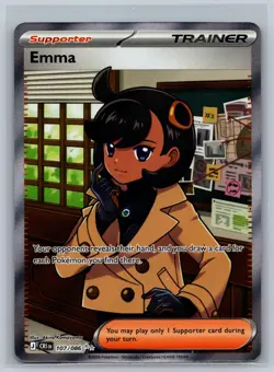 Emma 107/086 Ultra Rare Chaos Rising Pokemon Card Near Mint - Image 1