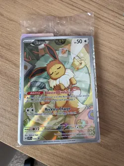 Pokemon Eevee 173 Prismatic Evolutions ETB Promo Sealed - NM - Image 1