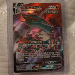 Pokemon Rayquaza VMAX TG20/TG30 Silver Tempest TG Ultra Rare Holo 2022 - Image 1