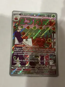 Pokemon TCG Dipplin 170/167 Twilight Masquerade Illustration - Image 1