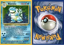 Blastoise 2/102 Base Set Holo Rare Pokemon Card WOTC 1999 LP - Image 1