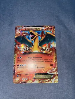 Pokemon TCG 2014 Charizard EX XY17 XY Black Star Promo Holo Rare - Image 1