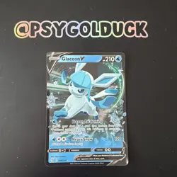 Glaceon V 040/203 Evolving Skies Holo M/NM Pokemon TCG E5 - Image 1