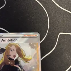 Cynthia's Ambition Pokemon TCG Brilliant Stars 169/172 Ultra Rare Full Art Holo - Image 3
