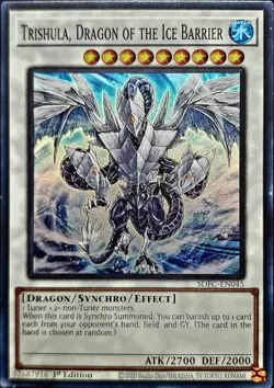Trishula, Dragon of the Ice Barrier SDFC-EN045 - Image 1