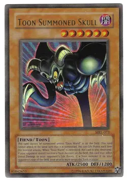 YUGIOH - TOON SUMMONED SKULL - MAITRE RULER - ULTRA RARE NEAR MINT MRL-073 - Image 1