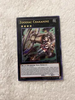 Yugioh Zoodiac Chakanine MACR-EN048 Ultra Rare 1st Ed NM - Image 1