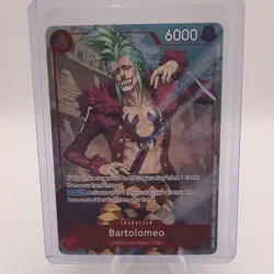 One Piece TCG: BARTOLOMEO (Dash Pack) #OP15-014 Adventure on Kami's Island Foil - Image 1