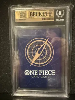 2025 One Piece Portgas D Ace SP Alt Art Legacy Of The Master BGS 9.5 - Image 2