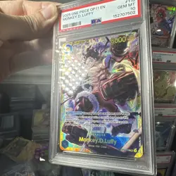 One Piece Monkey D Luffy Op11-118 Sec Psa 10 - Image 3