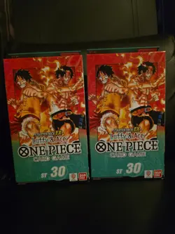 Two - One Piece: Luffy & Ace (ST-30) Starter Decks EX **Chance** At GOD Deck - Image 1