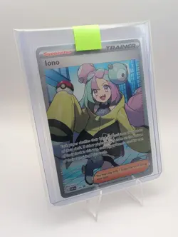 Iono - 124 Black Star Promo English Scarlet & Violet Pokemon Card NM - Image 3