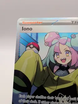 Iono - 124 Black Star Promo English Scarlet & Violet Pokemon Card NM - Image 5