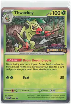 Thwackey - - 115 SVP SV: Scarlet & Violet Promo Cards NM - Pokemon TCG - Image 1