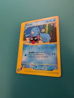Pokemon Card 2002 Aquapolis Common Horsea 84/147 NM - Image 2