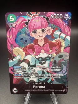 Perona Extra Grand Battle for Stores 2026 OP14-033 One Piece Promo Card Foil NM - Image 1