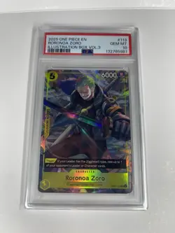 Roronoa Zoro (Illustration Box Vol.3) OP07-113 One Piece Promotion Cards Foil - Image 3