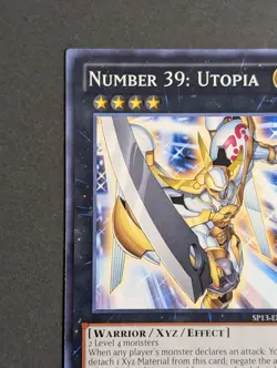 Yugioh TCG - 1x Number 39: Utopia - SP13-EN021 - NM - Unlimited Common - 2013 - Image 3