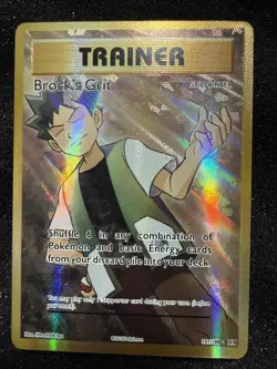 Brock's Grit - 107/108 - Pokemon Evolutions XY Full Art Ultra Rare Card NM - Image 1
