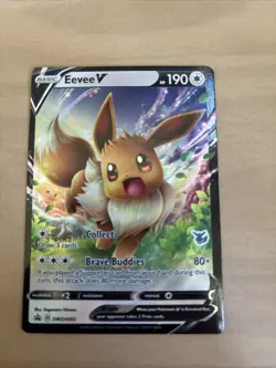 Eevee V SWSH065 SWSH: Sword & Shield Promo Cards Holo - Image 1