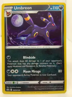 Umbreon - SWSH: Sword & Shield Promo Cards SWSH129 Holo NM - Image 1