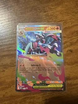 Pokemon TCG Charizard X EX Ultra Rare Holo Card Promo - Image 1