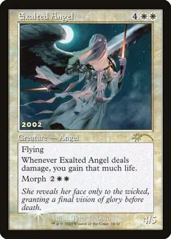 Exalted Angel-30Th Anniversary Play Promos-Retro Frame-Foil-10-LP - Image 1