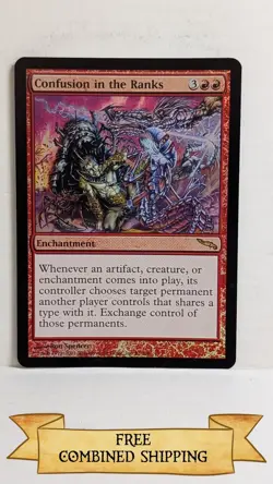 Confusion in the Ranks Mirrodin Foil ...sku: CB881 - Image 1
