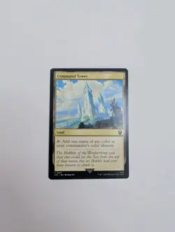 MTG - Command Tower - Commander: Lord of The Rings NM/M Condition - Image 1